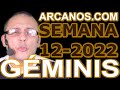 Video Horscopo Semanal GMINIS  del 13 al 19 Marzo 2022 (Semana 2022-12) (Lectura del Tarot)