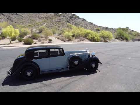 video 1935 Rolls-Royce Phantom II HJ Mulliner Sports Limousine