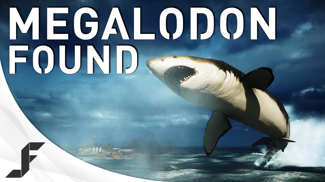 MEGALODON FOUND! Battlefield 4 Giant Shark Easter Egg! - YouTube