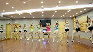 Sistar "Touch My Body" Dance Practice, 씨스타 "터치 마이 바디" 안무연습