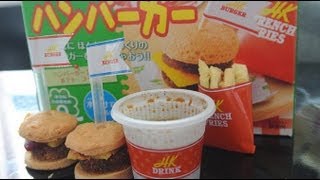 Kracie Edible Mini Hamburger Kit　ハッピーキッチン♡ハンバーガー