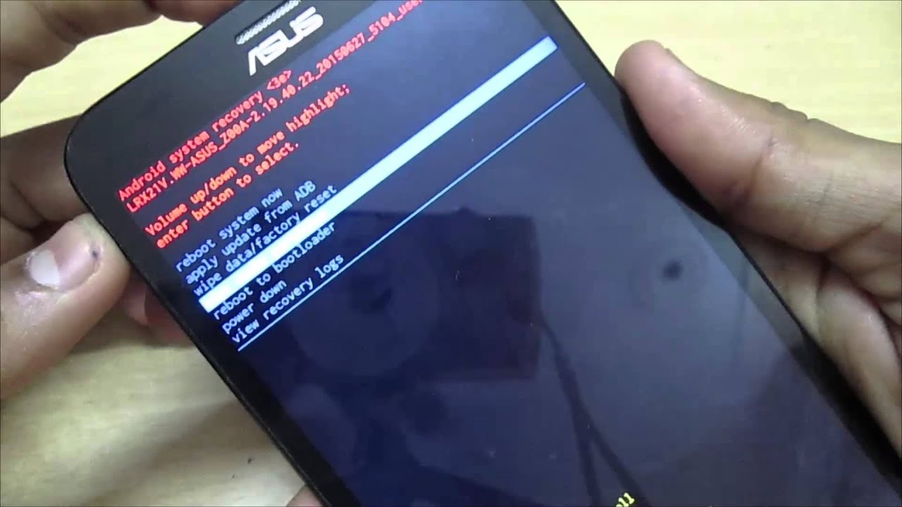 Как сделать hard reset android asus Как сделать hard reset android asus