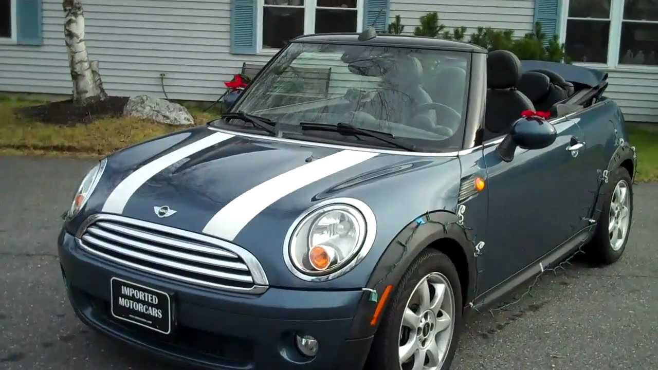 Used 2009 Mini Cooper Convertible in Horizon Blue for Sale in Portland ...