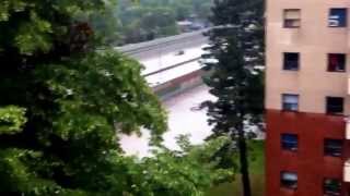 Toronto flooding July 2013 - QEW and Hurontario