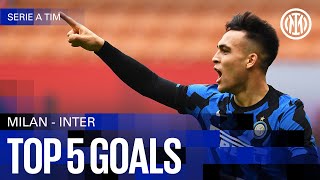 LAUTARO, MILITO AND THIAGO MOTTA 💥? | TOP 5 vs MILAN⚽️?