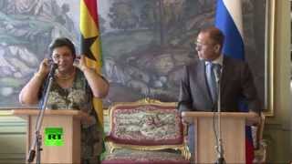 Пресс-конференция Сергея Лаврова и главы МИД Ганы