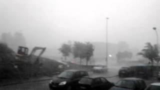 Orage violent a dieppe