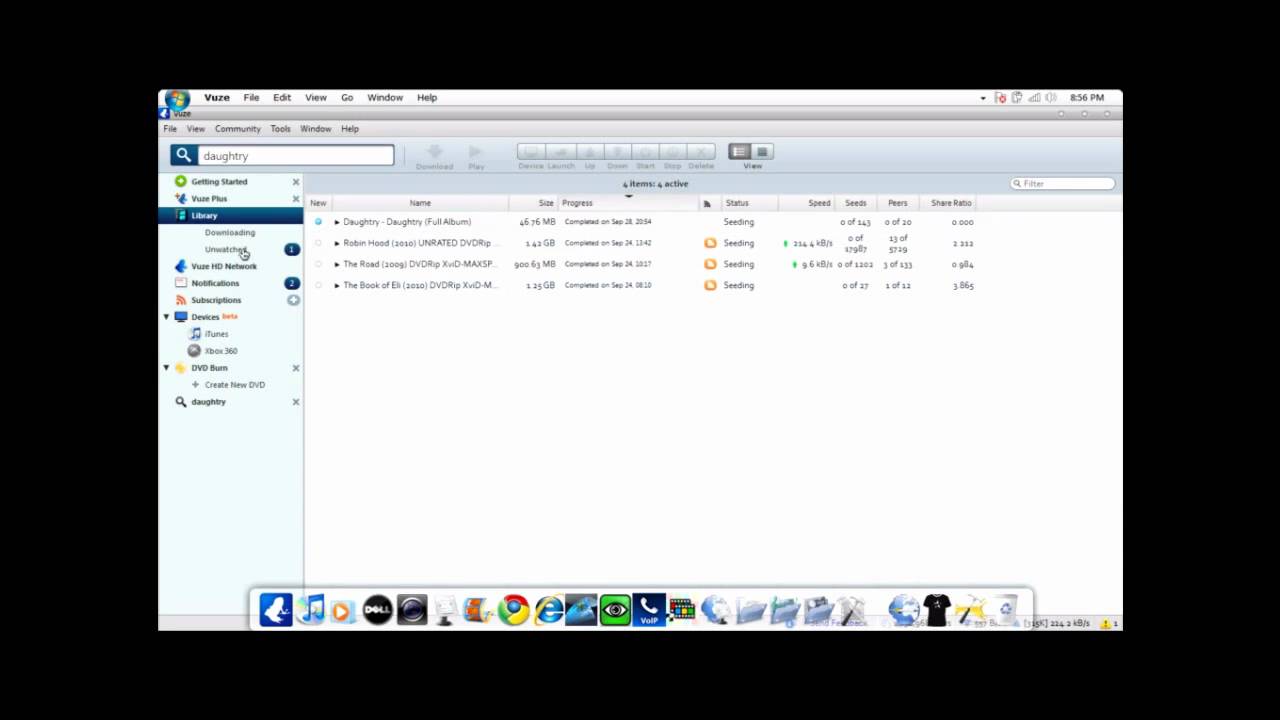 How to get free music for your ipod using vuze - YouTube