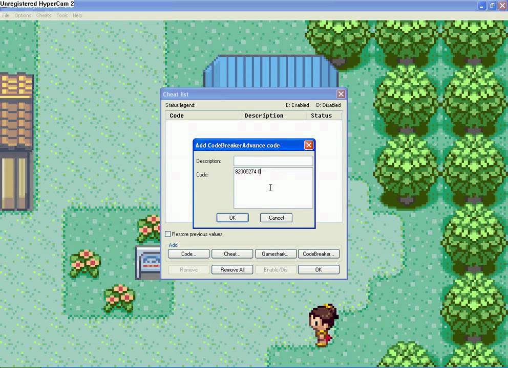 Pokemon Emerald Gameshark Codes Vba | Filmvz Portal