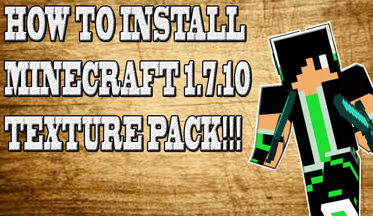 how to download texture packs in minecraft mac