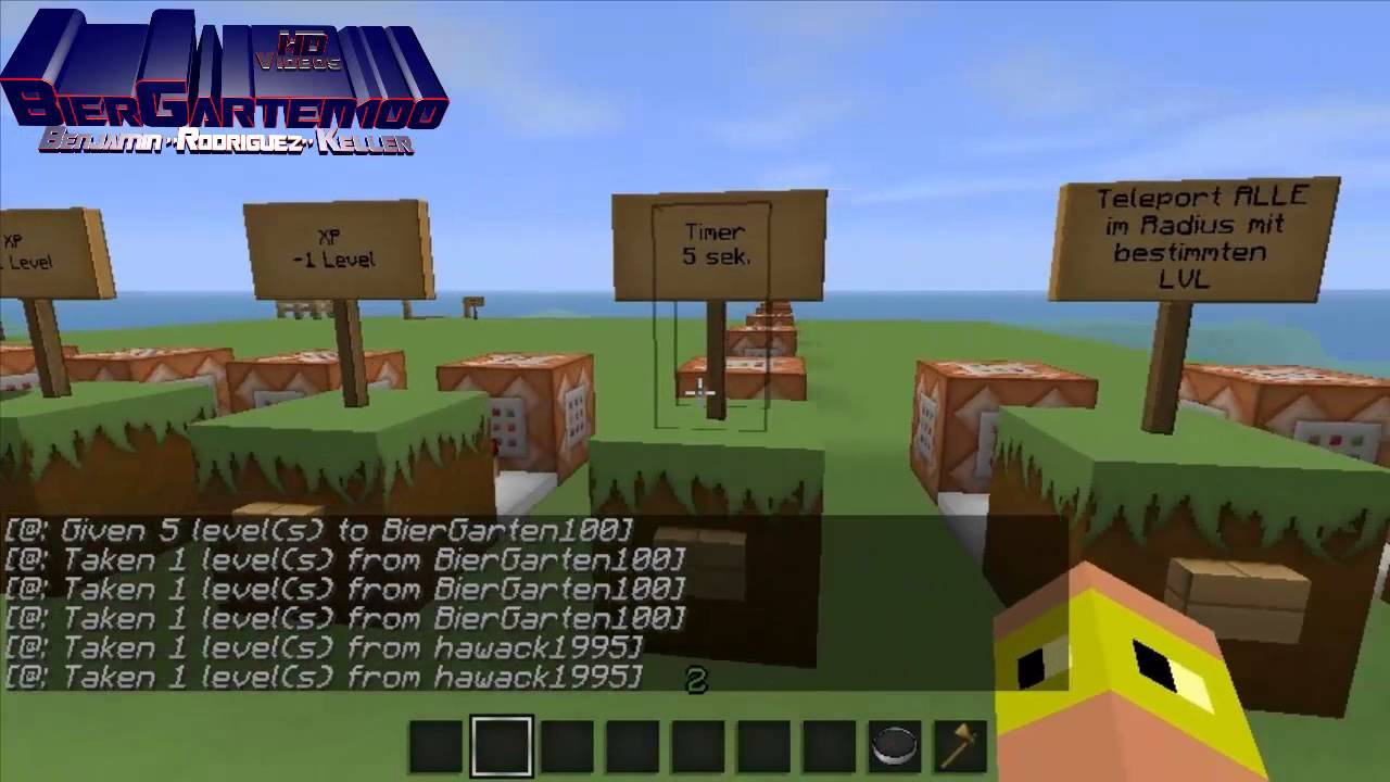 MINECRAFT COMMAND BLOCK Die Wichtigsten Befehle (Tutorial) [HD] YouTube