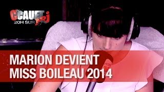 Marion devient Miss Boileau 2014 !  - C'Cauet sur NRJ