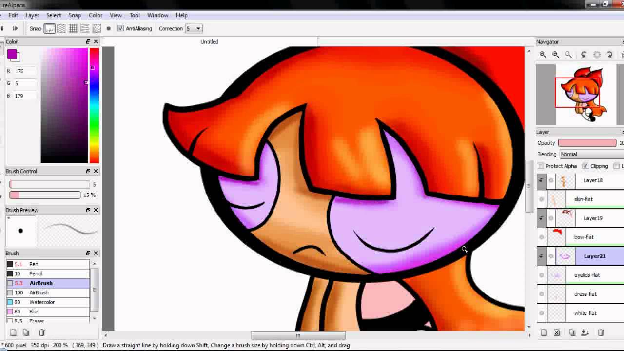 animating with firealpaca