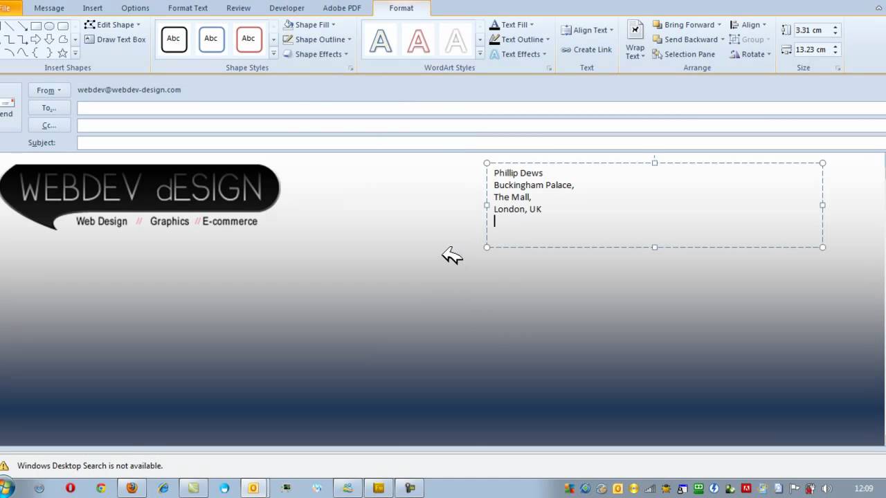 template emails in outlook 2010