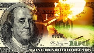 В феврале 2014 США приняли решение печатать долларов больше, чем они могут собрать дани.