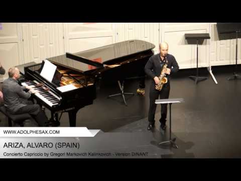 Dinant 2014 - ARIZA Alvaro (Concierto Capriccio by Gregori Markovich Kalinkovich - Version DINANT)