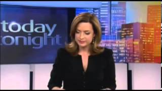 Car crash TV  Australian host has on screen disaster during news