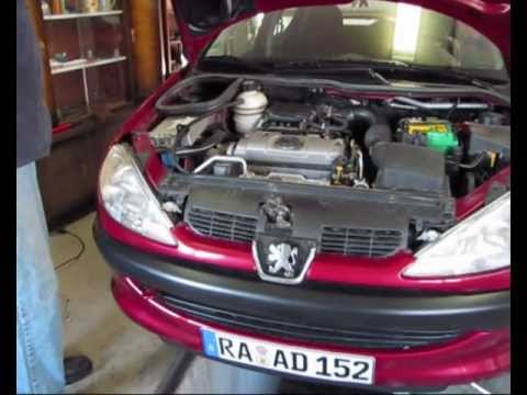 Peugeot 206 How to change the timing belt YouTube