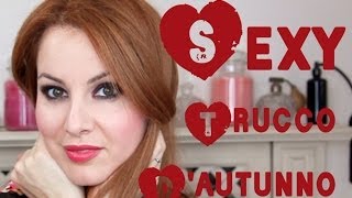 Sexy trucco d' Autunno