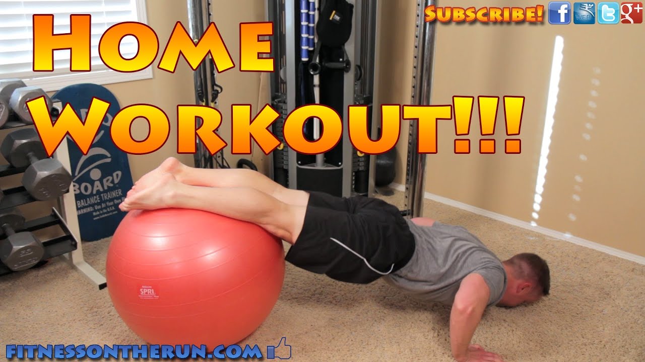 At Home Workout Routine Series YouTube