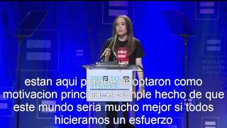 Ellen Page sale del closet (español)