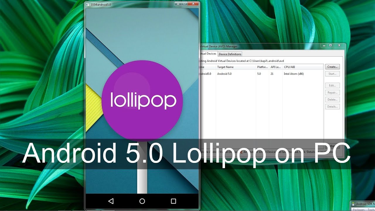 android 5.1.1 lollipop mac emulator
