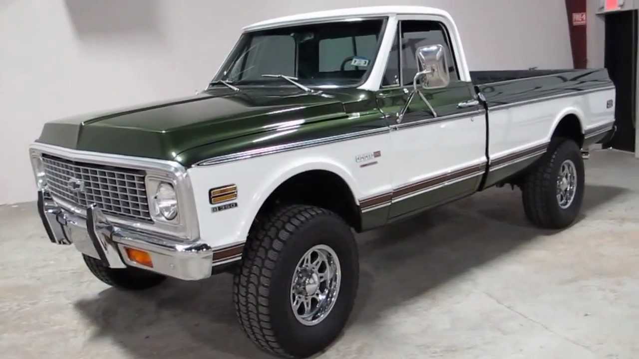 72 Chevy Cheyenne Super, 4 speed, a/c, 4x4, for sale in ...