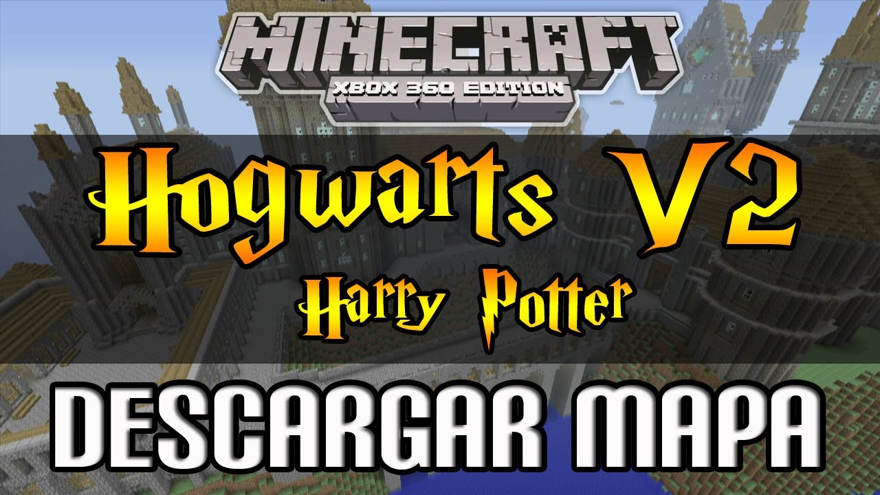 Minecraft Xbox 360 - Hogwarts De Harry Potter - Version 2 - Descargar ...