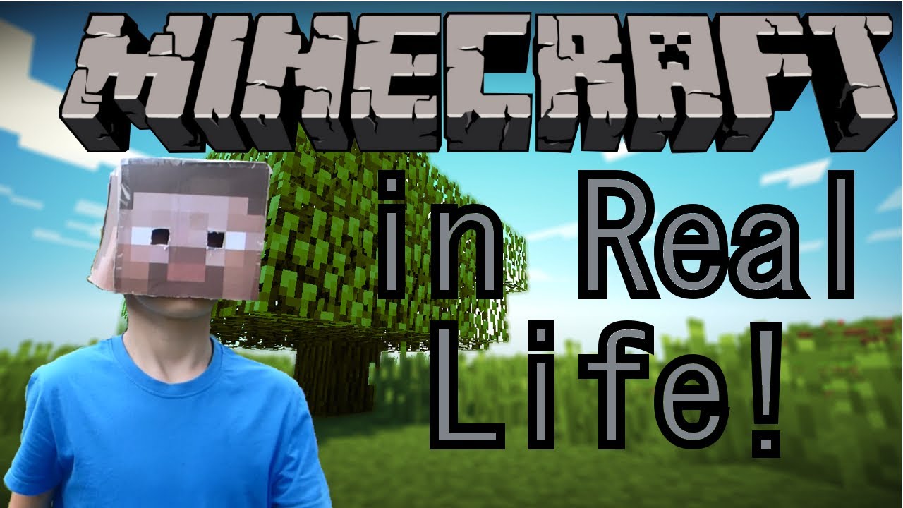 minecraft in real life game