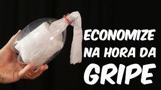 Como economizar na hora da gripe