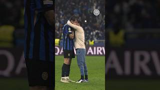 Acerbi and the emotions of your first UCL goal 🖤💙?? #IMInter #Shorts