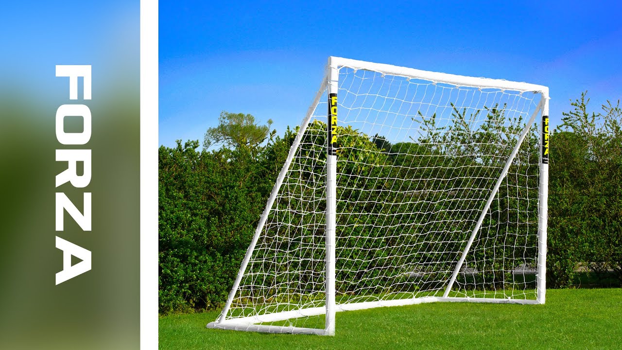 The ONLY GOAL That can be left outside in any weather 8 x 4 FORZA Football Goal Locking Model - FORZA 8 X 4 GOAL Locking