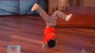 7 year old breakdancer on ellen again