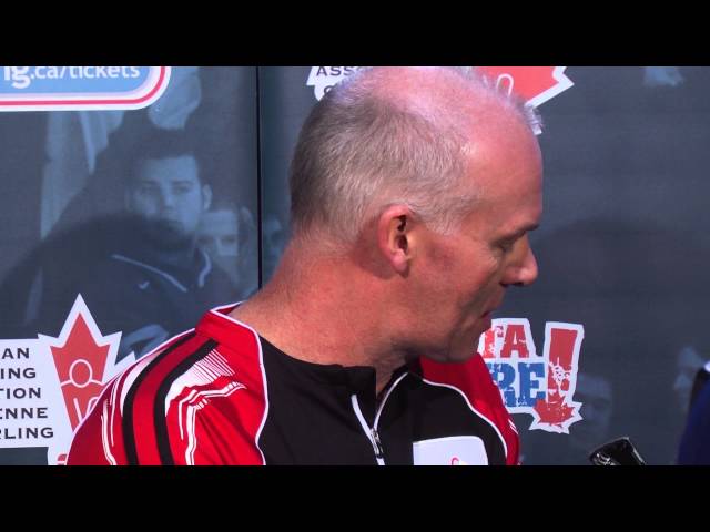 Bronze Medal Media Scrum - 2013 Tim Hortons Brier