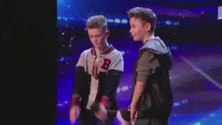 Bars & Melody (BAM) Simon Cowell's Golden Buzzer act Britain's Got Talent 2014 Audition