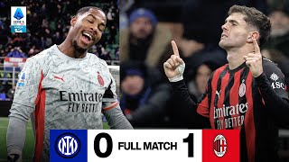 Full Match | Il Derby firmato Pulisic e Maignan | Inter 0-1 Milan | Serie A 2025/26