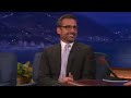Steve Carell Improvises Some New Characters - CONAN on TBS