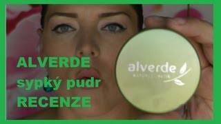 Alverde sypký pudr recenze