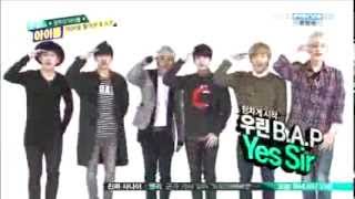 140305 MBCevery1 Weekly Idol (주간아이돌) - B.A.P cut (1/2 part1)