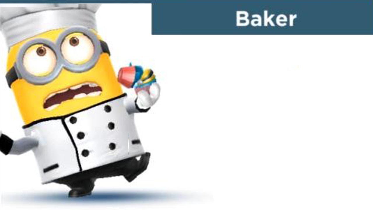 Despicable Me: Minion Rush - Baker Costume - YouTube