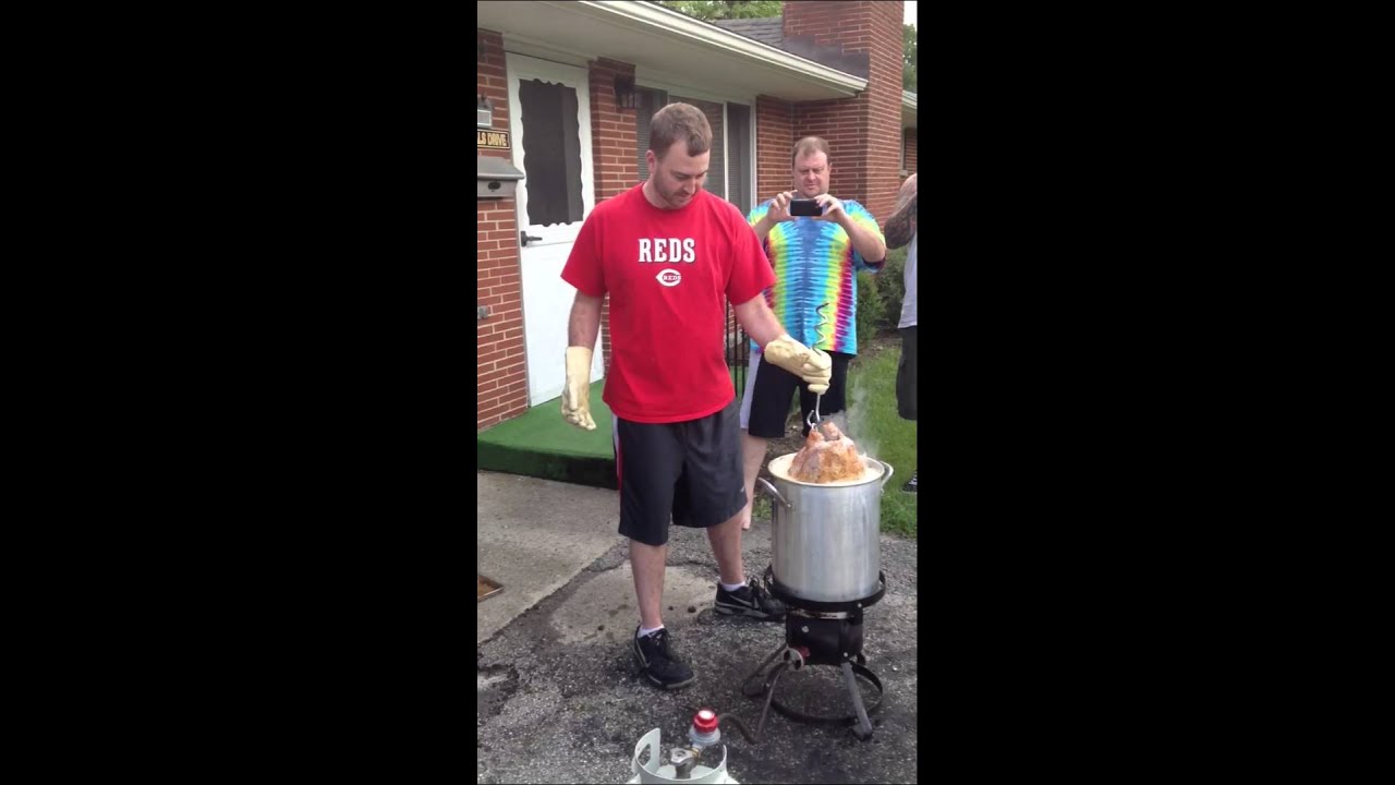 How to not deep fry a turkey YouTube