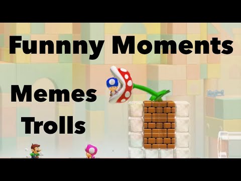 Funny Moments in Mario Maker 2 | Trolling, Memes, Clutches and More
