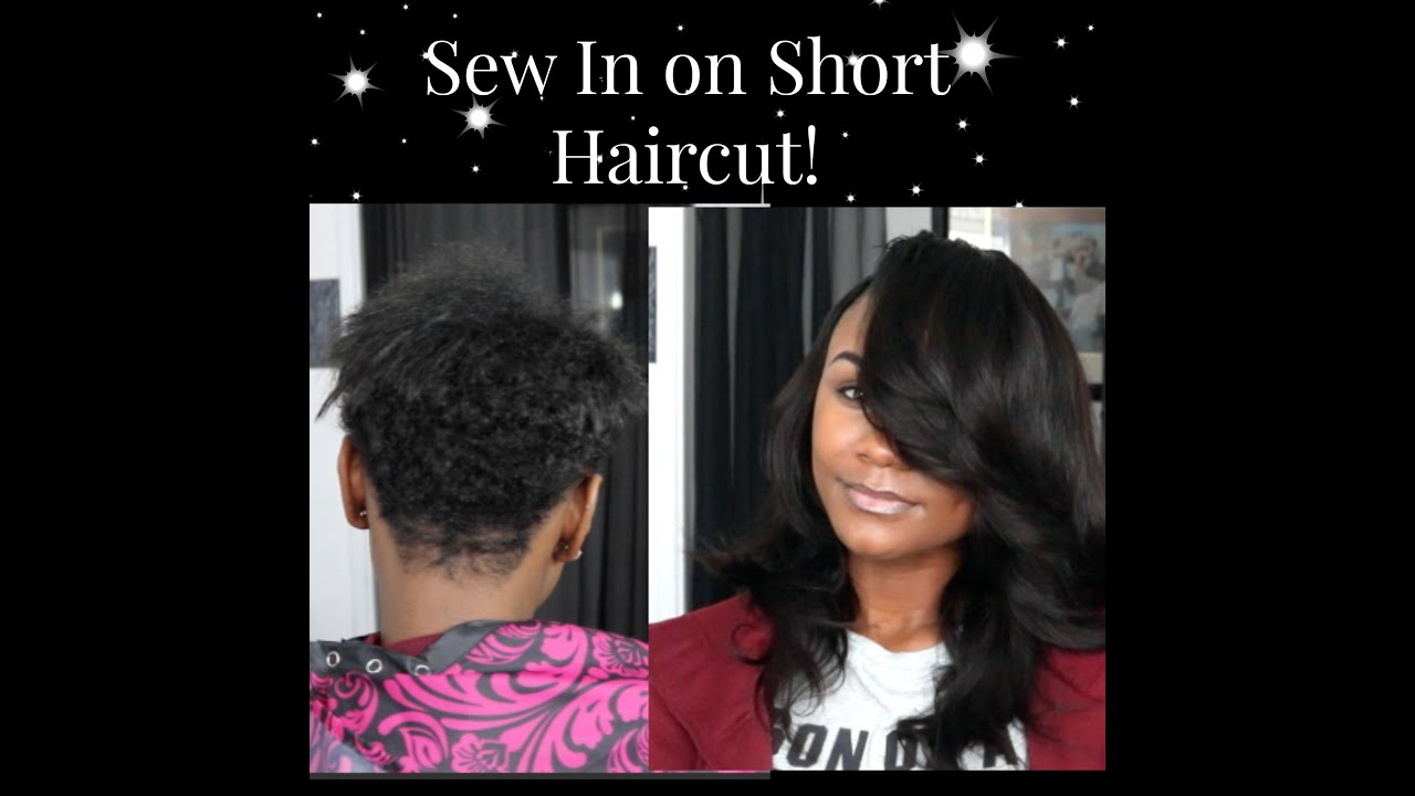 How To Sew Weave In Short Hair