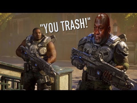 ALMOST RAGE QUIT ON CUZ! ( FUNNY "GEAR 5" CO OP #3)