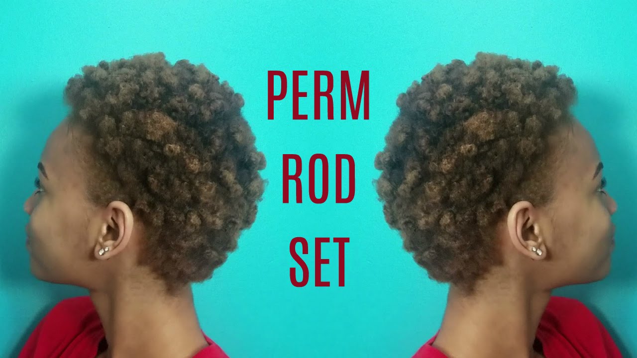 How To Rod Short Natural Hair