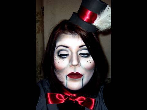 Halloween Makeup Ventriloquist Dummy. Hey guys!