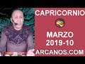 Video Horscopo Semanal CAPRICORNIO  del 3 al 9 Marzo 2019 (Semana 2019-10) (Lectura del Tarot)