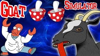 Козлик Под Грибами - Goat Simulator - №7