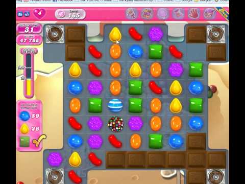 candy crush saga level 165 cheat walkthrough candy crush candy crush ...