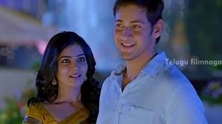 SVSC Cute Love Scenes - Mahesh Babu flirting with Samantha - Venkatesh